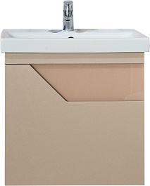 Бриклаер Мебель для ванной Брайтон 60 глиняный серый – фотография-2